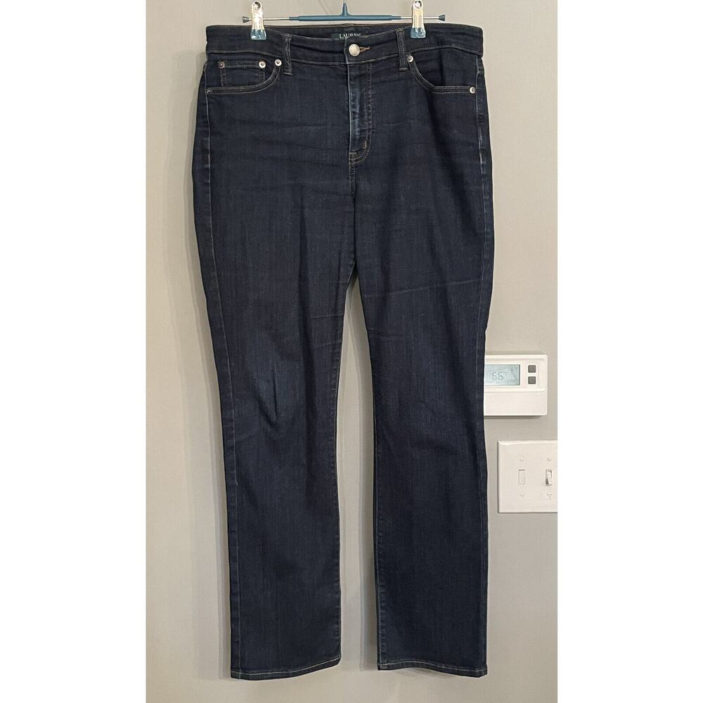 Lauren‎ Ralph Lauren Jeans Premier Straight Denim Womems Size 10 EUC